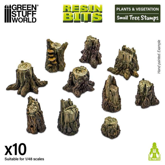 Small tree stumps (10st)