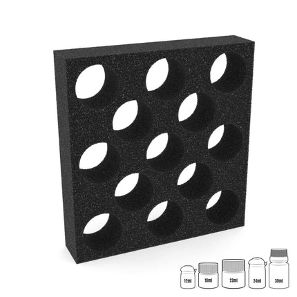 Sponge insert for wide paint pots Portable Paint Station