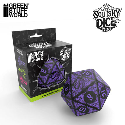 Squishy D20 Dice - DRAGON