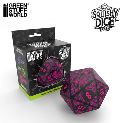 Squishy D20 Dice - UNICORN
