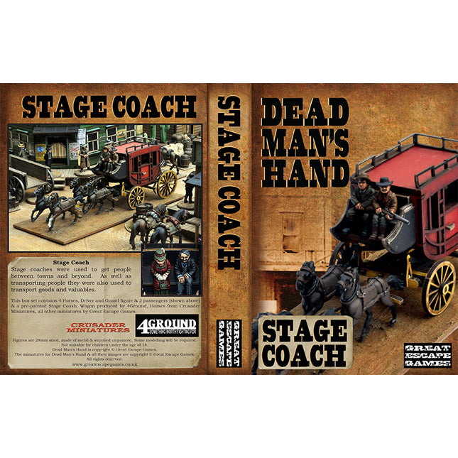 Dead Man's Hand - Stage Coach Set