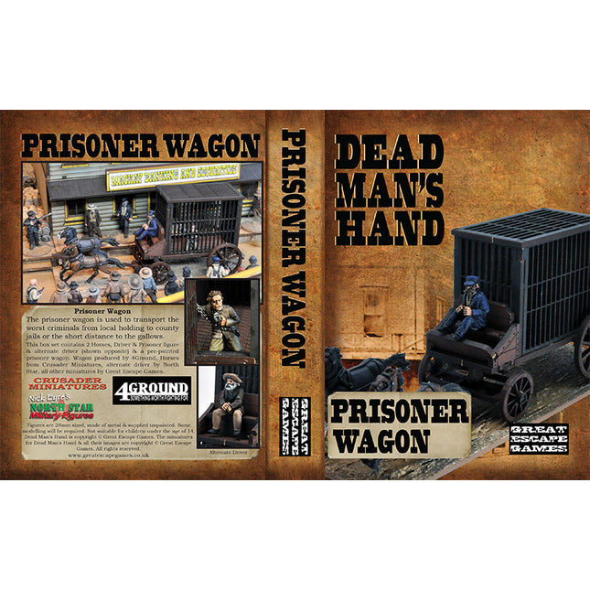 Dead Man's Hand - Prisoner Wagon Set
