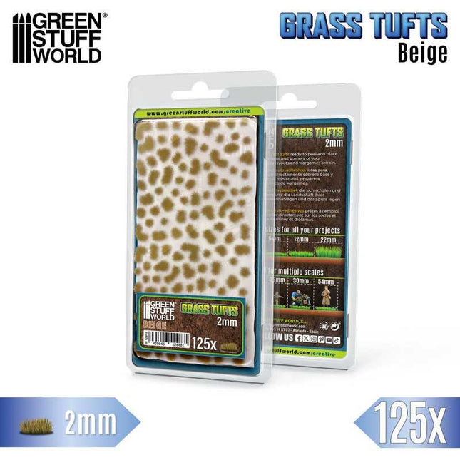 Grass Tufts XXL 2mm beige
