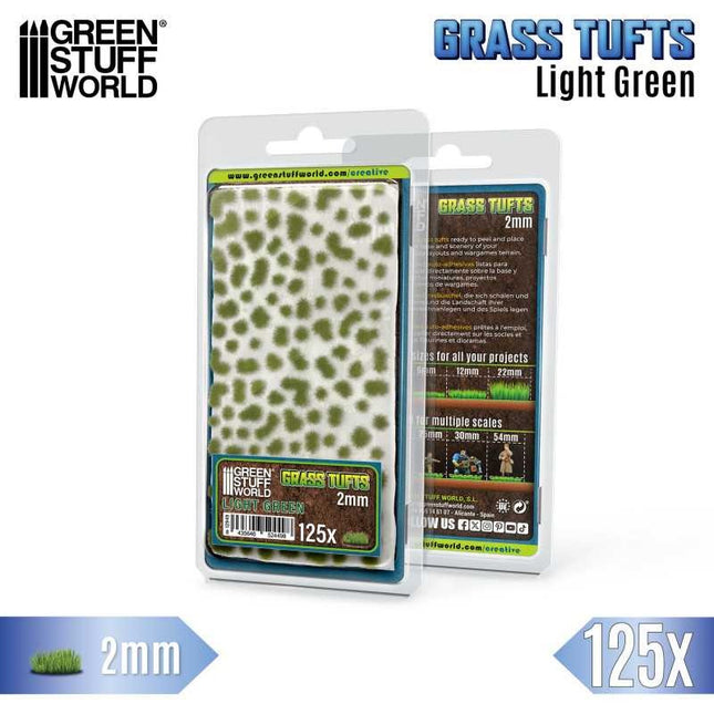 Grass Tufts XXL 2mm Light Green