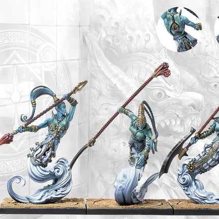 Sorcerer Kings Steelhart Djin (with Polearms) dual kit