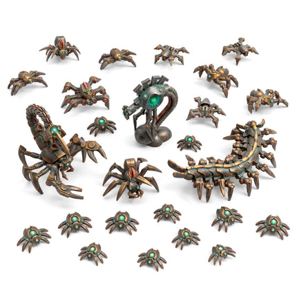 3D Printed Swarm of Cybernetic Arachnids