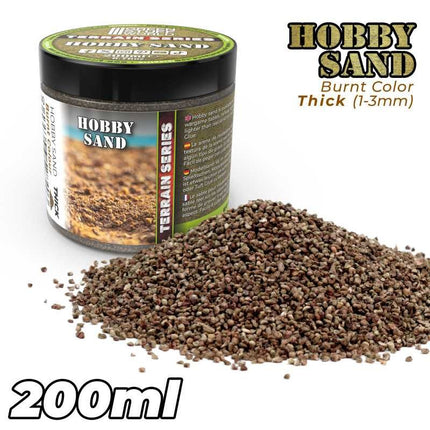 Hobbyzand Grof Burnt 1-3mm (200ml)