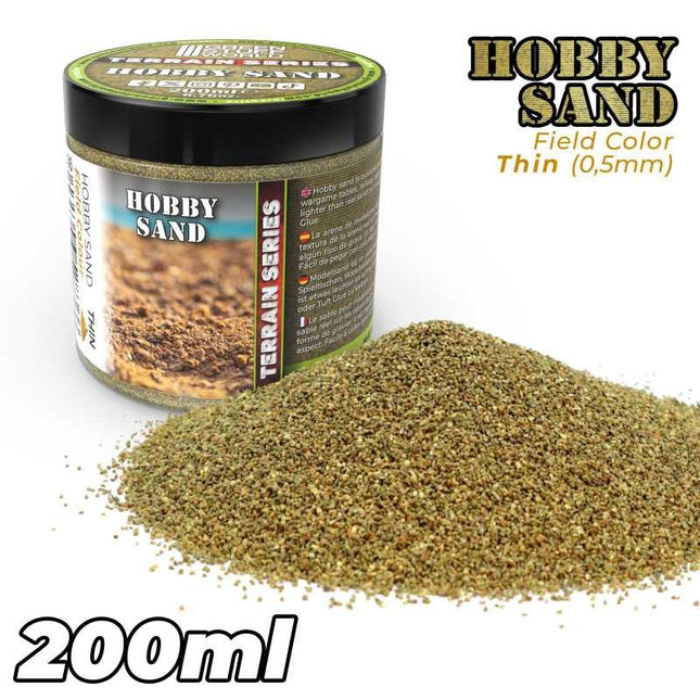 Hobbyzand Fijn Field 0.5mm (200ml)