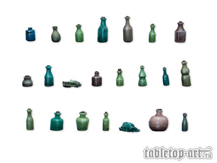 Bottles And Small Bottles - Set 1 (22) (TTA600003)