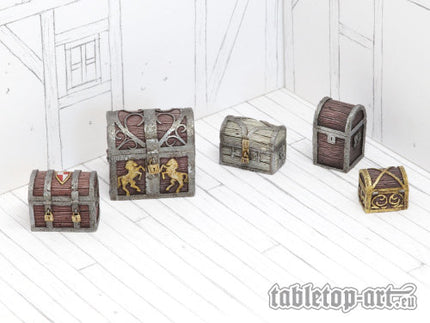 Travel Chests And Boxes - Set 1 (5) (TTA601082)