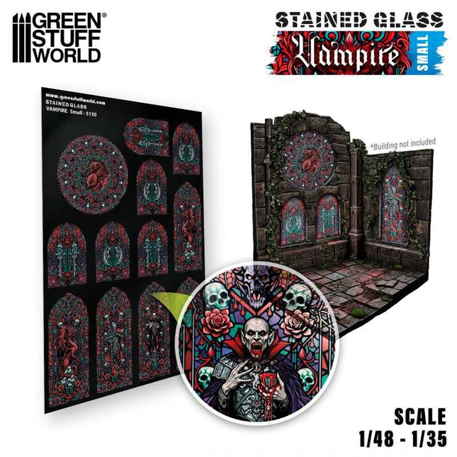 Stained Glass - Vampire Small