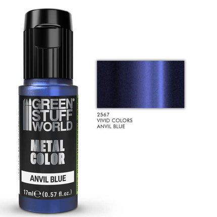 Vivid Metallic Paint - Anvil Blue