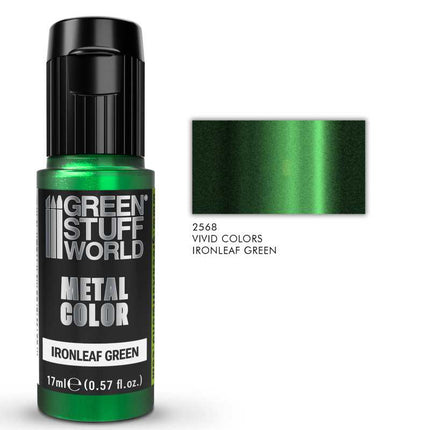 Vivid Metallic Paint - Ironleaf Green