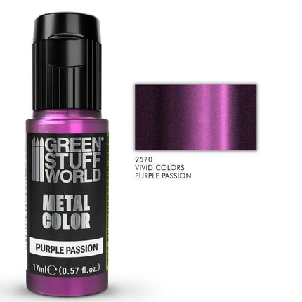 Vivid Metallic Paint - Purple Passion
