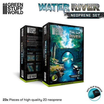 Neoprene Water - River terrain set