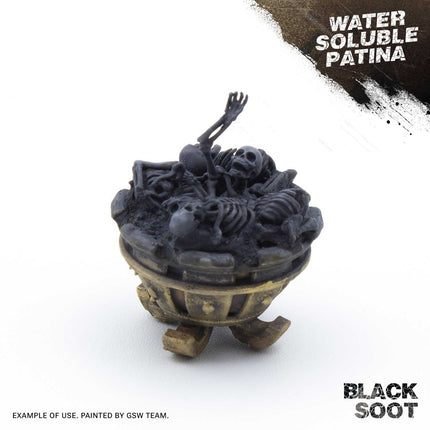 Water Soluble Patina Black Soot 60ml