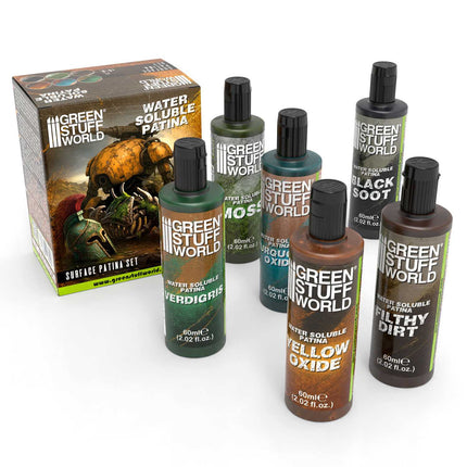Water Soluble Patina Set (pack of 6)