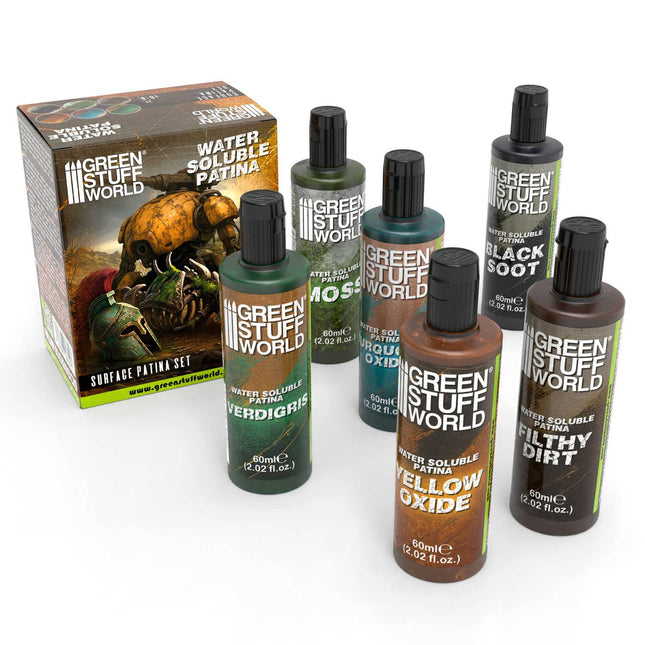 Water Soluble Patina Set (pack of 6)