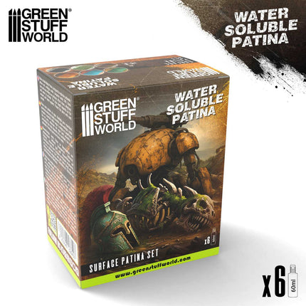 Water Soluble Patina Set (pack of 6)