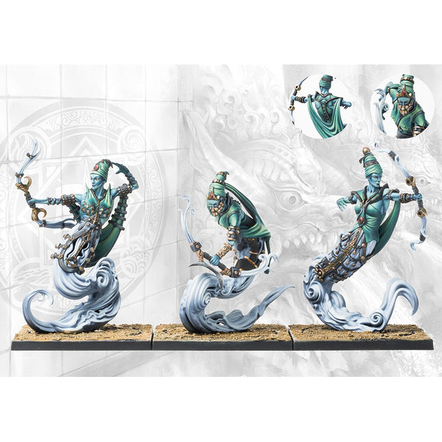 Sorcerer Kings Windborn Djin (with bows) dual kit