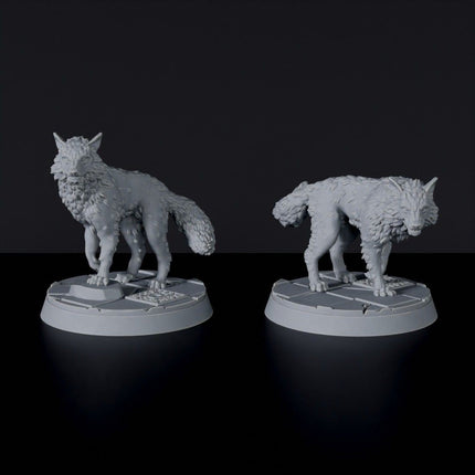 Wolfs Neya & Taya (beastshape tribe)