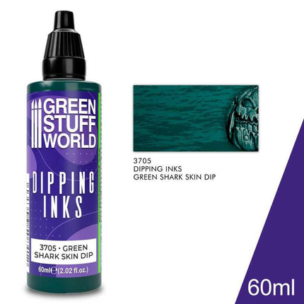 Dipping ink 60 ml - Green Shark Skin 3705
