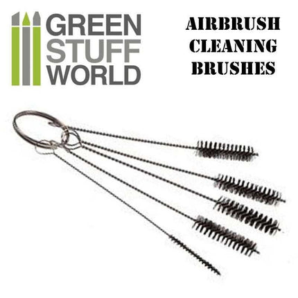Airbrush cleaning brushes set