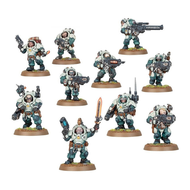 40K L/o Votann Hearthkyn Warriors