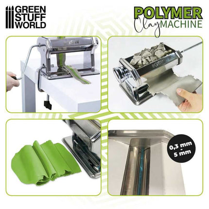 Polymer klei machine