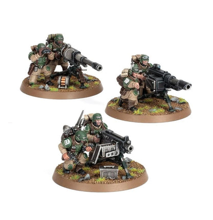 40K Astra Militarum Cadian Heavy wapon Squad