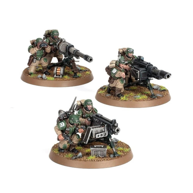 40K Astra Militarum Cadian Heavy wapon Squad