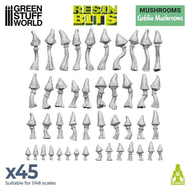 3D print sets Goblin Mushrooms