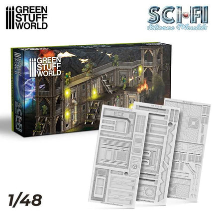 Siliconen mal Sci-Fi