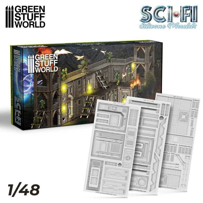 Siliconen mal Sci-Fi