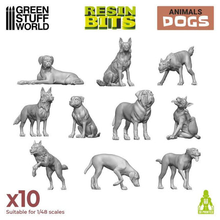3D print sets Dogs
