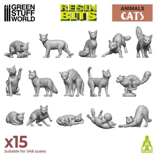3D print sets Cats