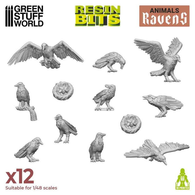3D print sets Ravens