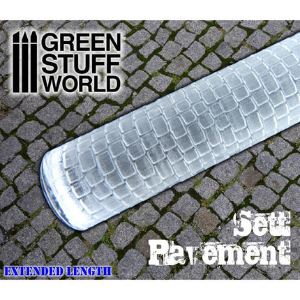 Rolling pin Sett pavement - figuur roller Straat