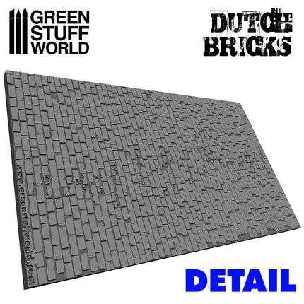 Rolling pin Dutch bricks - figuur roller Nederlandse klinkers