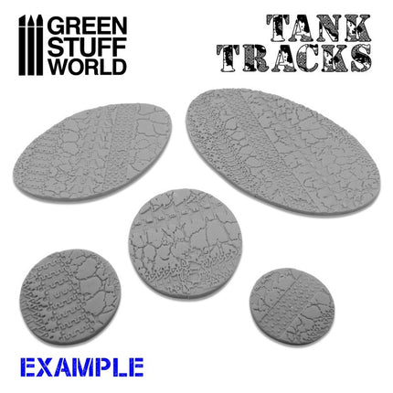 Rolling pin Tank tracks - figuur roller Rupsbanden