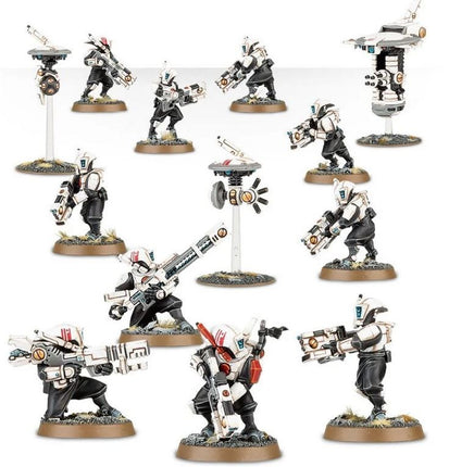 40K Tau Pathfinder team