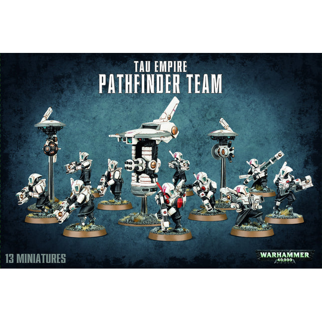 40K Tau Pathfinder team