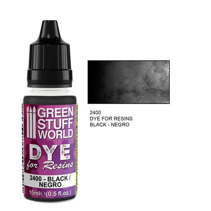 Dye for resin Black - Zwarte kleurstof voor resin&epoxy 15ml
