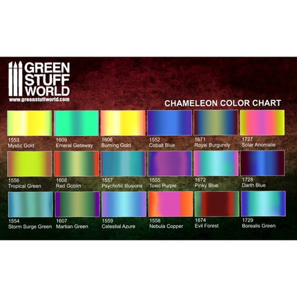 Burning Gold Chameleon - Colorshift