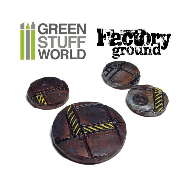 Rolling pin Factory Ground - figuur roller Fabrieksvloer