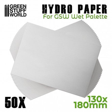 Wet Palette hydro paper
