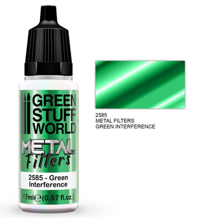 Metal filter Green interference