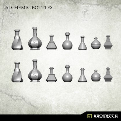 Alchemic Bottles (14pc) - Alchemist flessen 14st