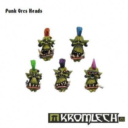 Punk Orcs Heads (10st)