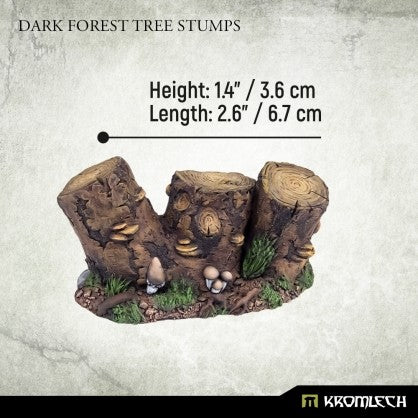 Dark Forest Tree Stumps (5st)